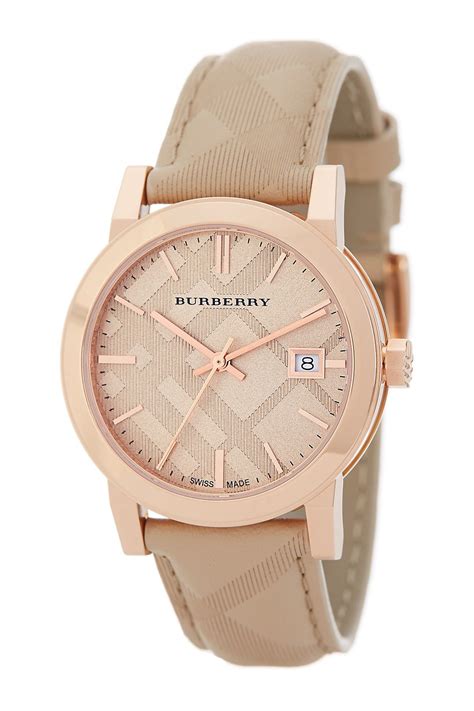 burberry watch women round face|Burberry watches for women nordstrom.